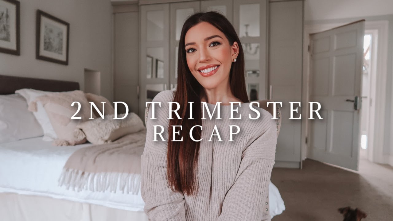 2ND TRIMESTER RECAP | First Baby Kicks, Pregnancy Symptoms & Body Changes