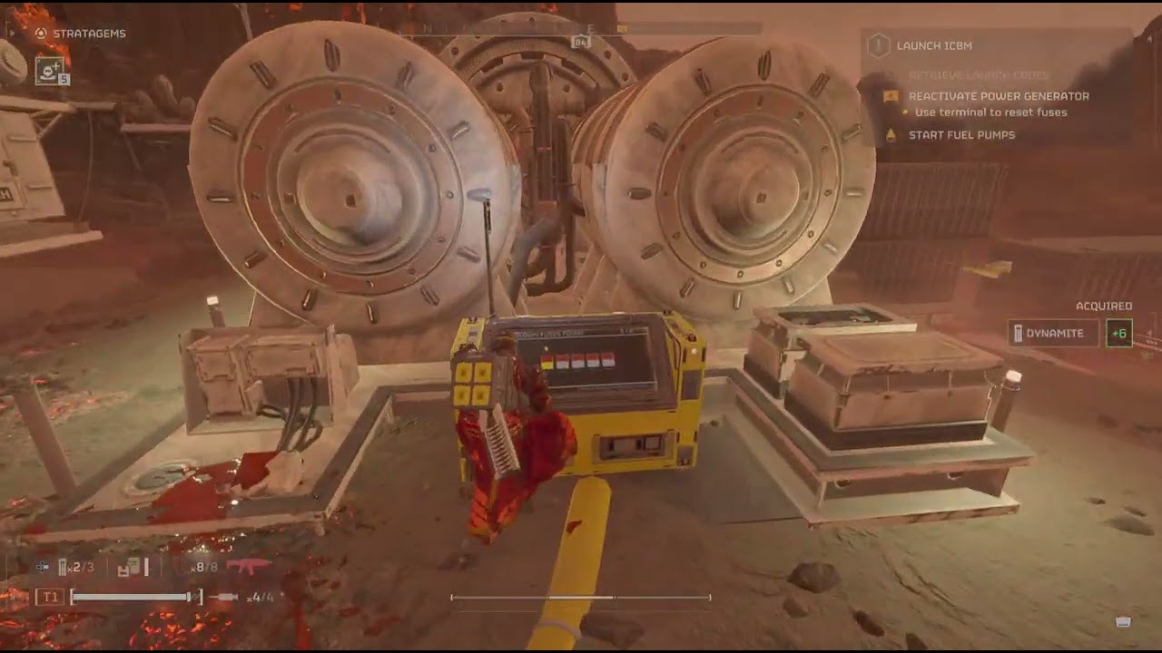 HELLDIVERS 2 attack on Fury /the new hellplanet