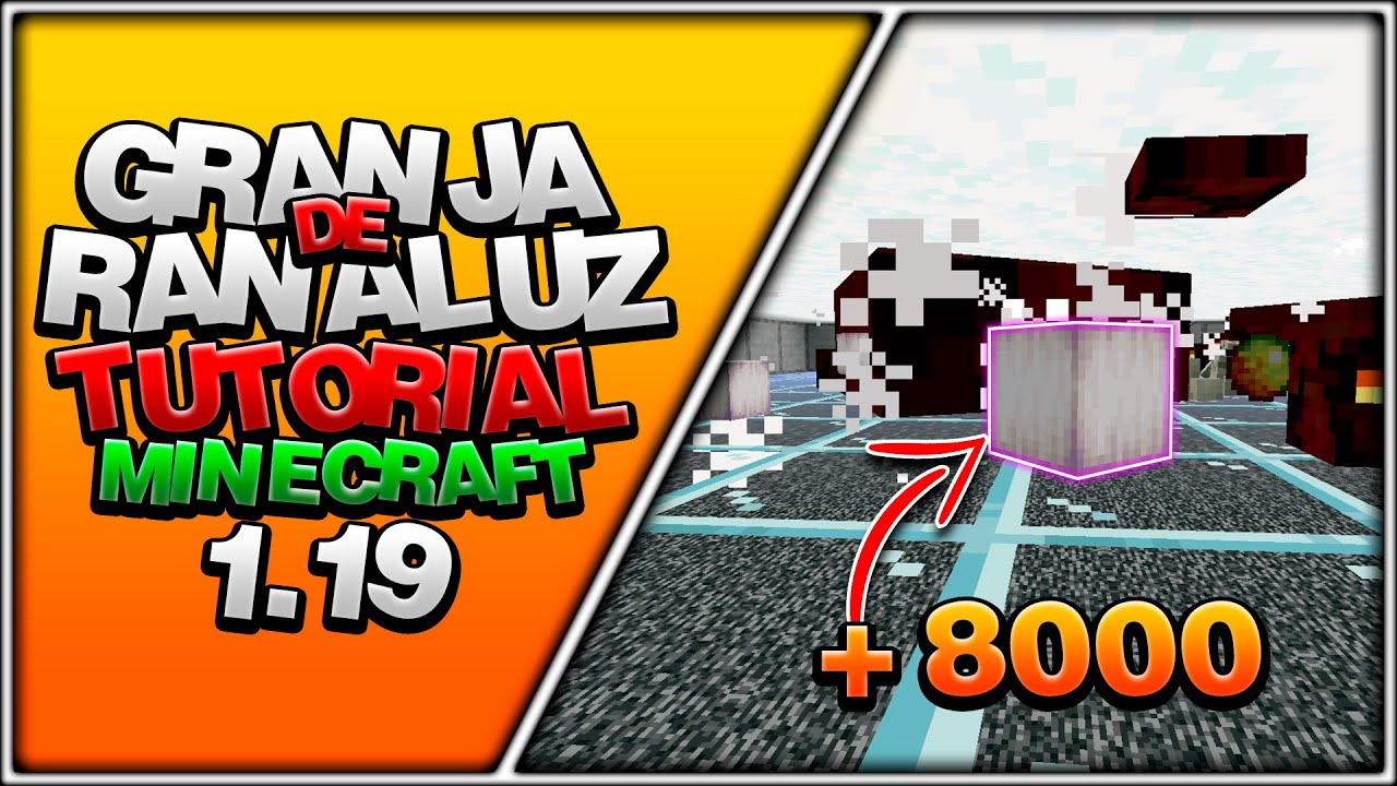 Granja de RanaLuz - +8000 Items Hora - Tutorial Minecraft 1.20.1