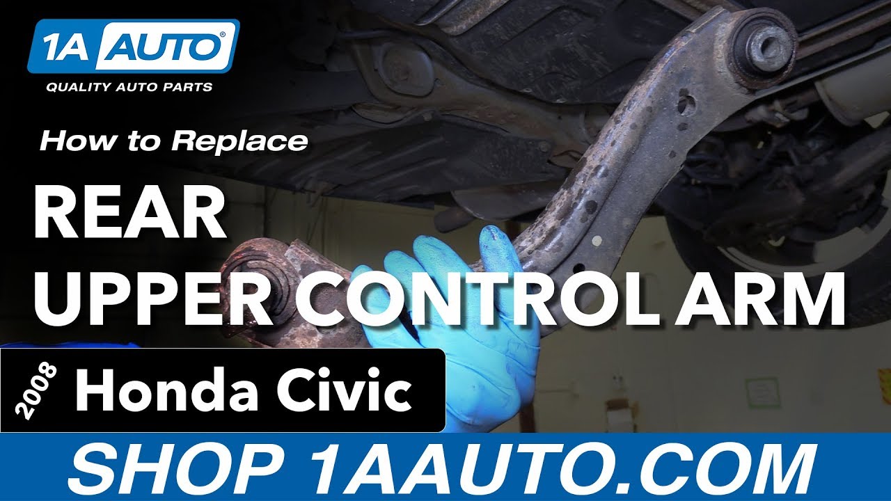Как заменить задний верхний рычаг подвески Honda Civic 06-11