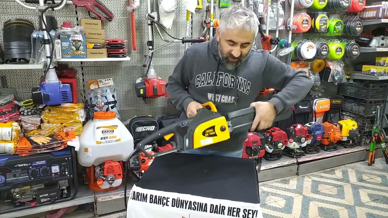 ALPINA 1800W ELEKTRİKLİ TESTERE TANITIMI