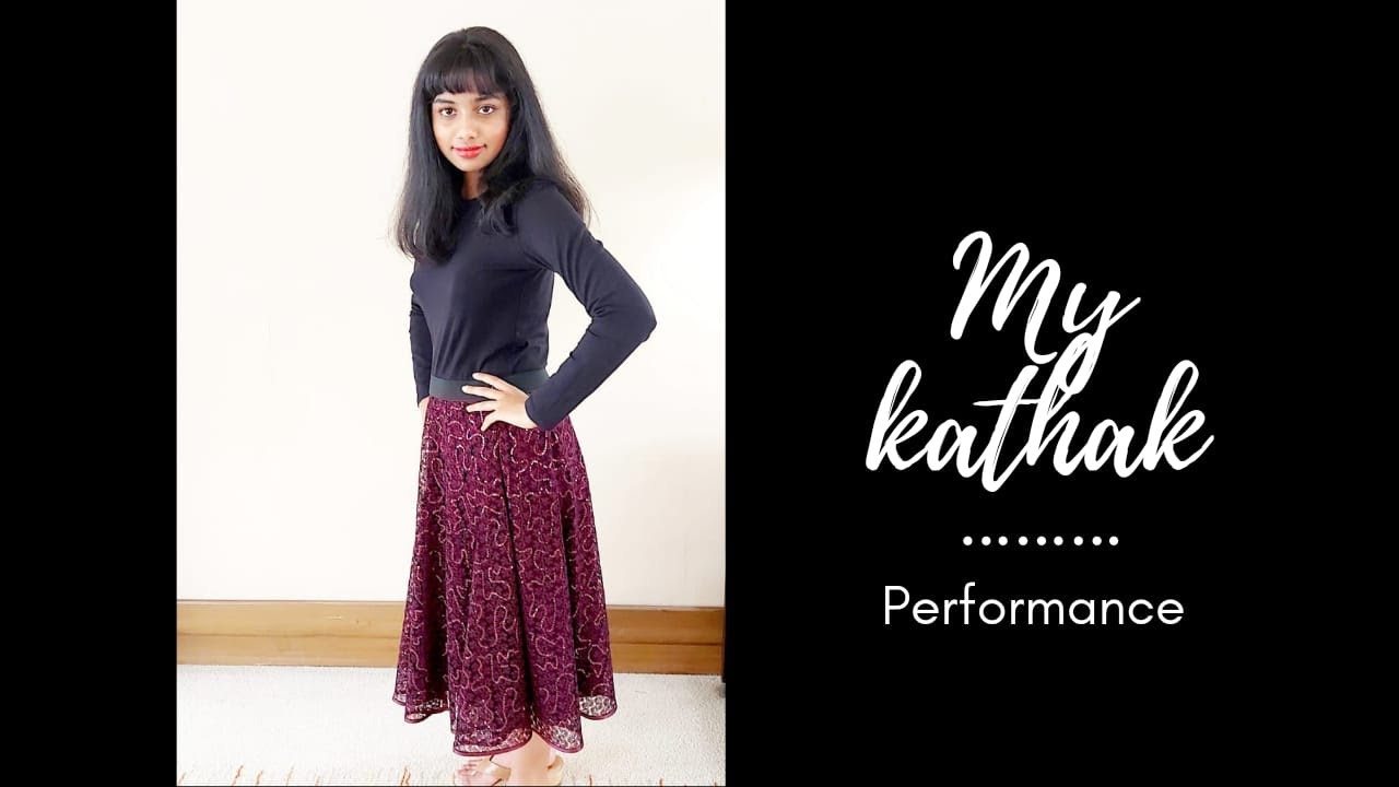 My Kathak dance performance | ft. Sangamithra Muralirathi