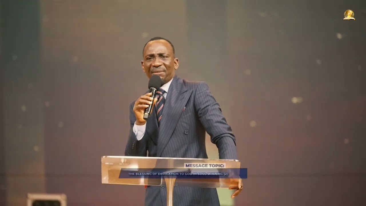 THE BLESSING OF DEDICATION TO GOD IN SOUL-WINNING | PT 2 | BY DR PAUL ENENCHE