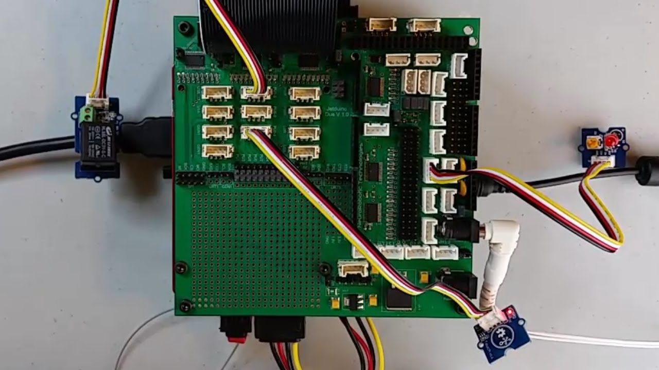 Jetduino Digital I/O on the Jetson TK1