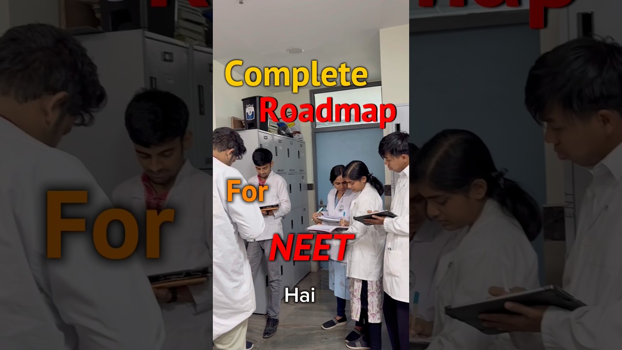 NEET ka Complete Roadmap!? 🤫🔥 #neet #aiims #mbbs #neet2026 #motivation