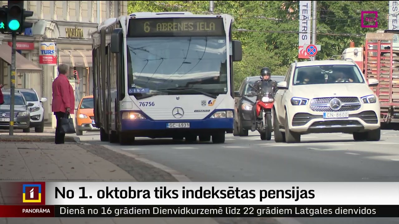 No 1. oktobra tiks indeksētas pensijas