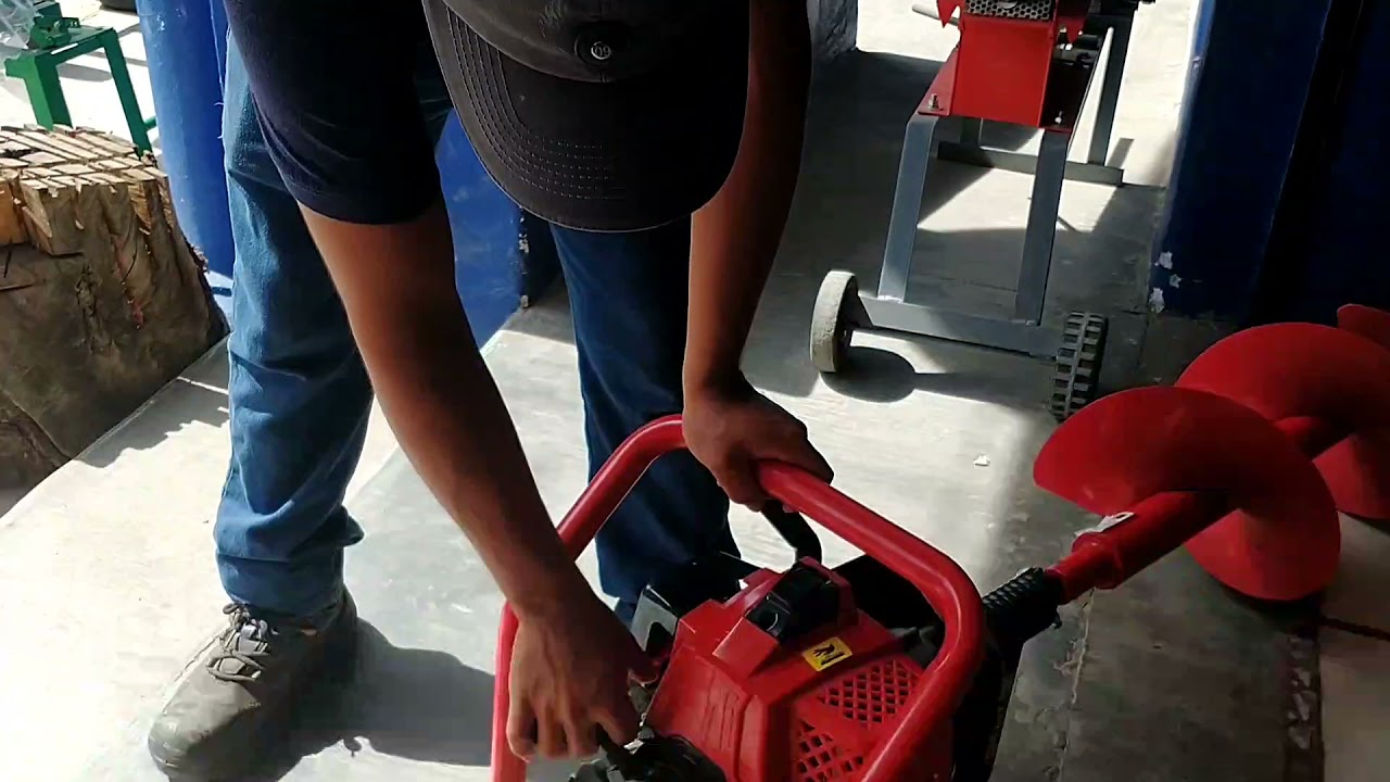 MOTOPERFORADORA,  KAWASHIMA PRO 3.5 HP CON 3 BARRENOS PARA SIEMBRA DE🌳ARBOLITOS POSTES, ETC&Eacute;TERA .
