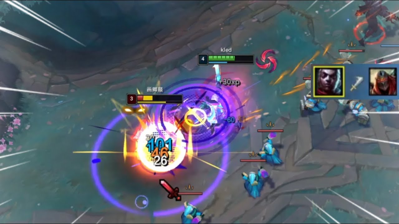 This Zed Didn't Know How Strong Hail Of Blades Ekko Is | Xiao Lao Ban