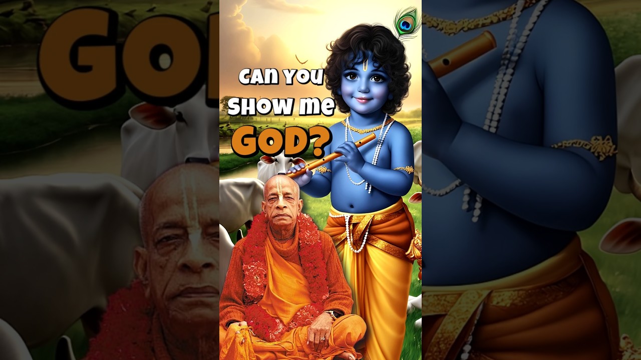 Can You Show Me God? -  #78| #srilaprabhupada #prabhupadasaysn #shorts