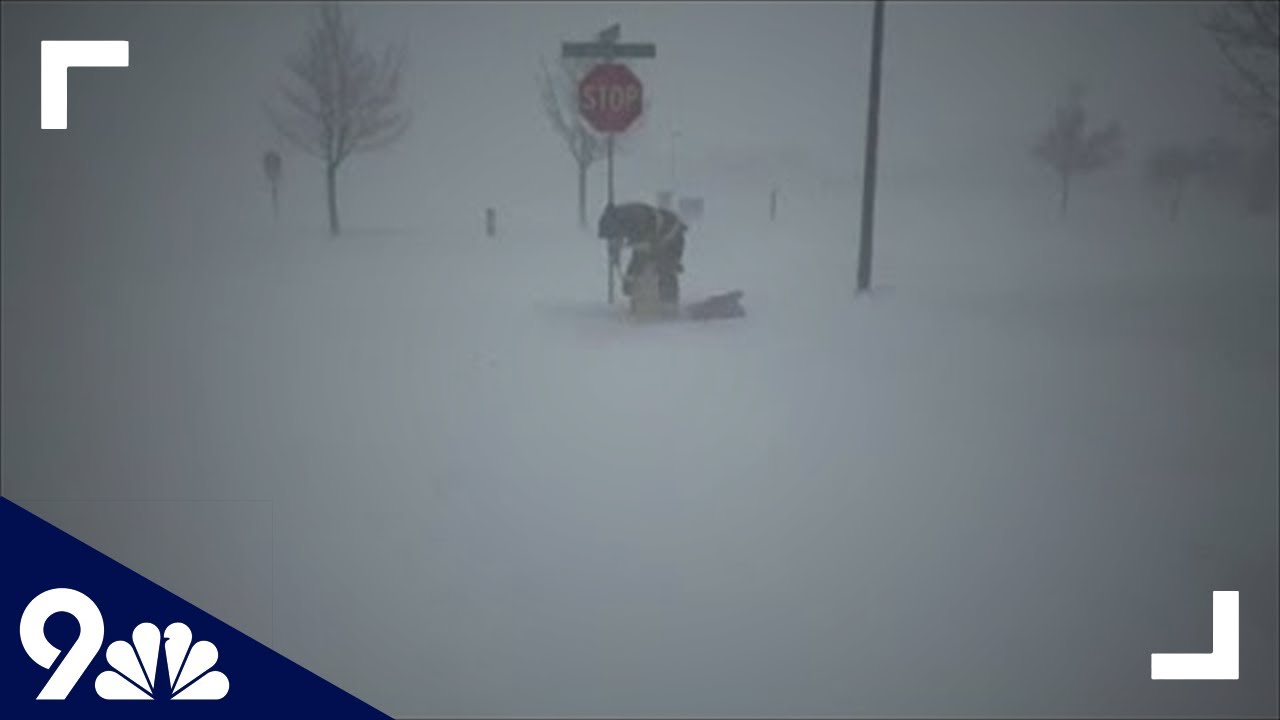 RAW: Videos show blizzard, hurricane-force winds slamming Colorado