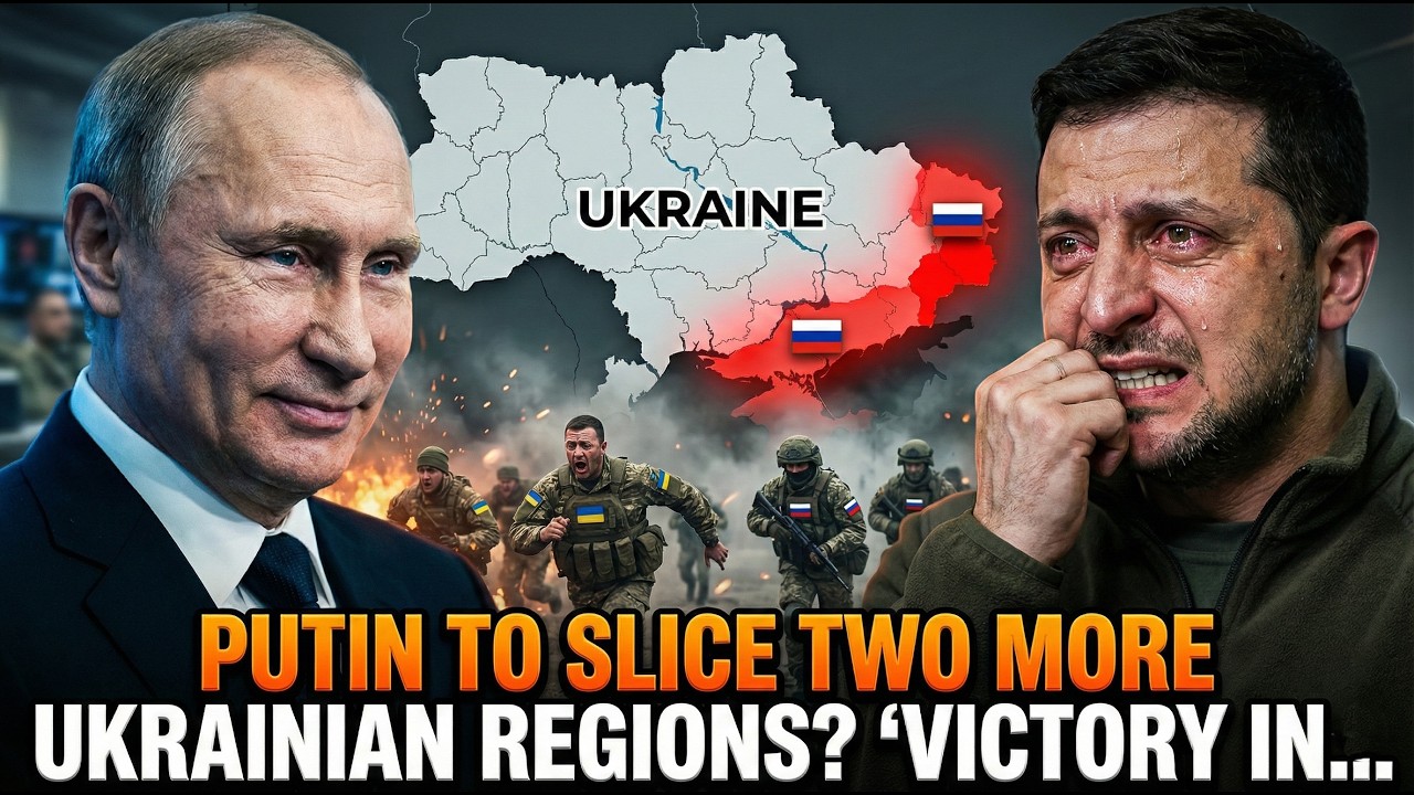 PERUBAHAN BESAR: Putin Ubah Peta Ukraina, Dua Wilayah Lagi Jadi Rusia?