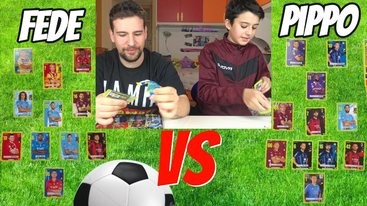 SFIDA A FIFA CON FEDE!! SQUADRE CREATE CON FIGURINE CALCIATORI PANINI 2023/2024 - PARTE 1