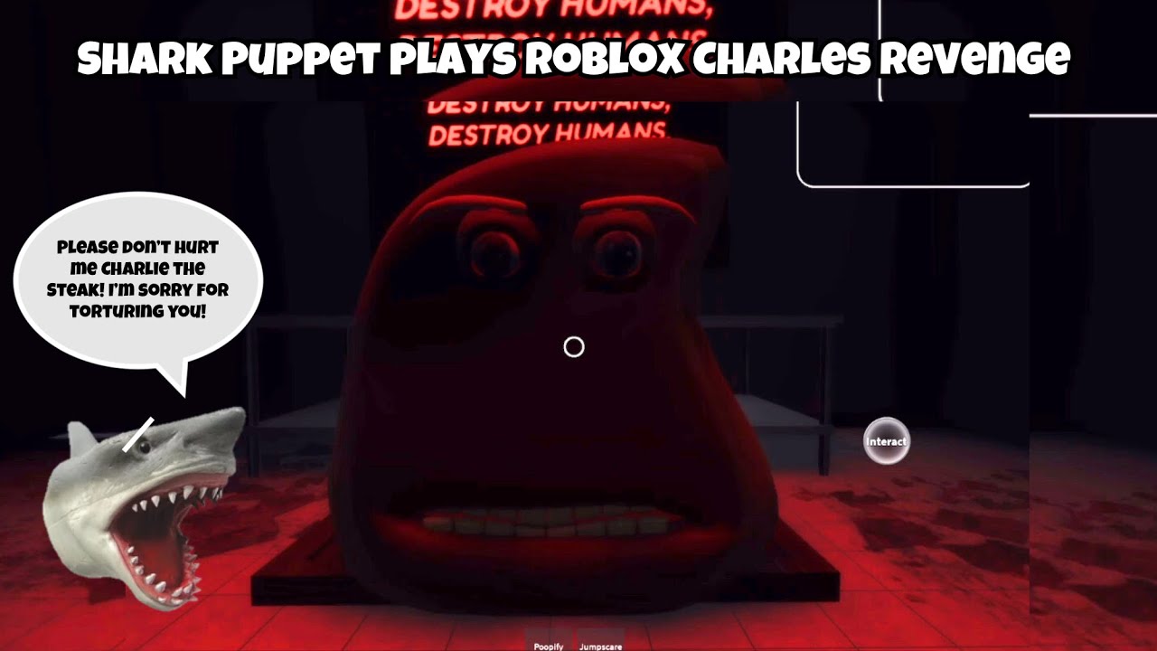 SB Movie: Shark Puppet играет в Roblox Charles Revenge!