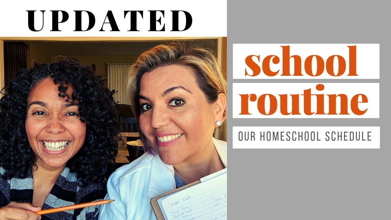 UPDATED School Routine | Our Homeschool Schedule