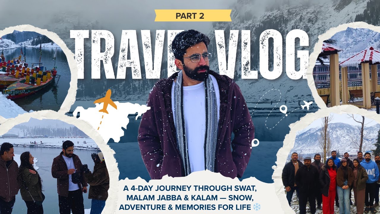 Kalam Valley in Snow ❄️ | Mahodand Lake, Ushu Forest | Vlog Part 2 | ImAmmaR