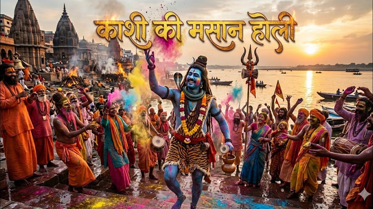 खेले मसानों में होली | Kashi Vishwanath Bhasma Holi | New Shiv Bhajan 2026