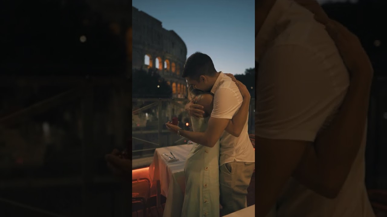 Wedding Proposal at Rome - Violin Music (Perfect - Ed Sheeran - covered version)
