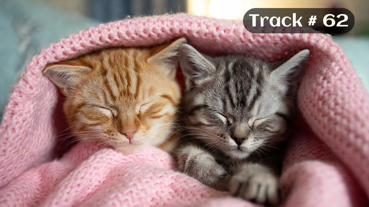 [Sleepy Cats Piano #62] Gentle Piano for Cozy Cat Evenings