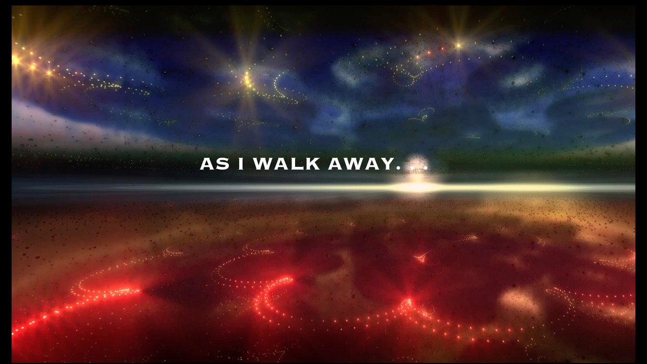 AS I WALK AWAY  WAY ...