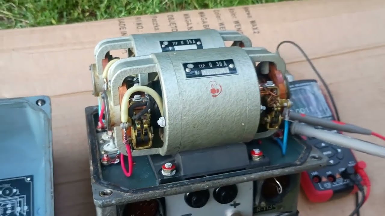 TEST - Przetwornicy / Zasilacza BP-2A  BП-2A  Radiostacji R-113 Р-113
