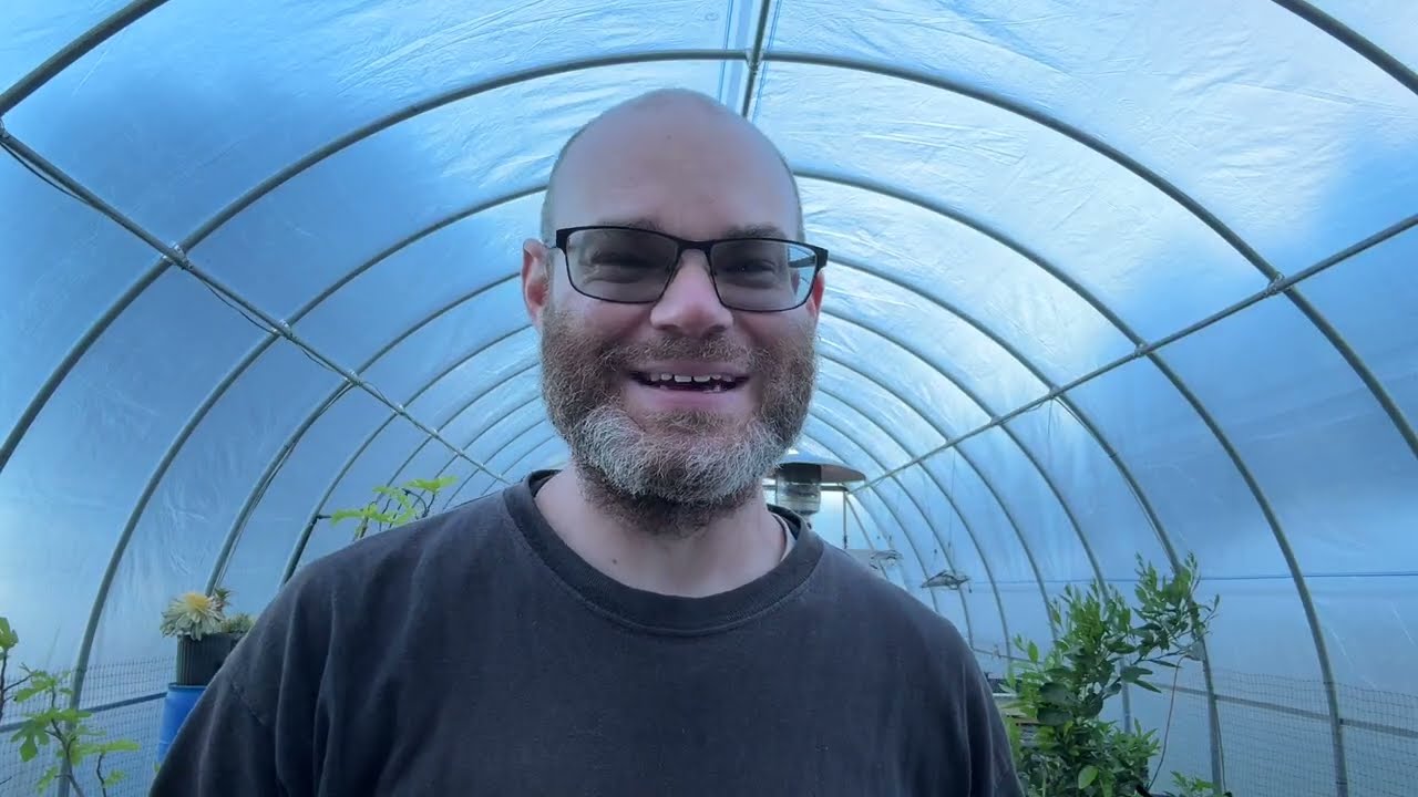 Mid-March Late Winter Greenhouse Garden Tour