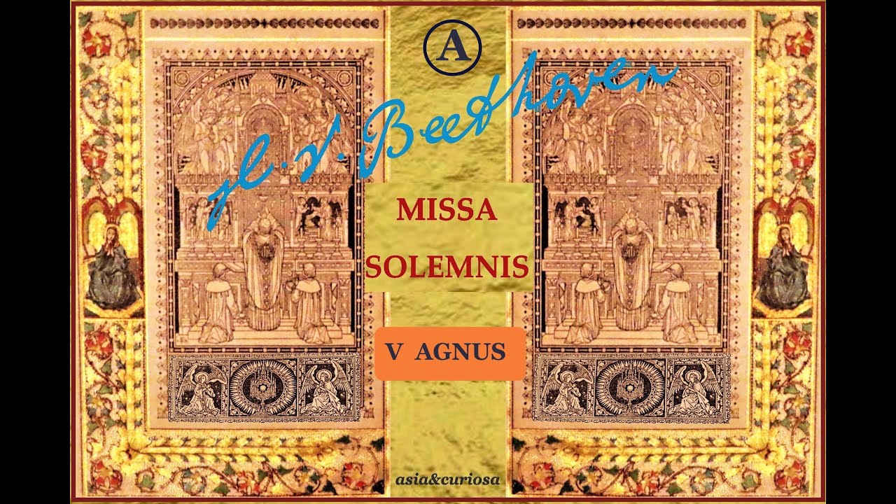 Beethoven -  Missa  Solemnis - Part 5 : Agnus Dei - Arturo Toscanini  - New York  28-12-1940