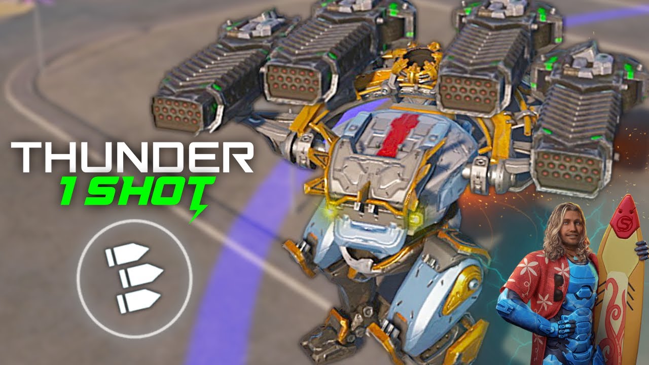 Thunder Bagliore Is TERRIFYING... 1 Shot MASSIVE Damage With Groundwork Ability | War Robots
