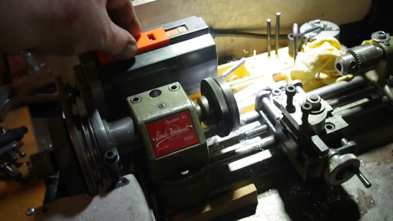 Unimat SL - minidraaibank van EMCO- EL 3D print - (Nederlands)