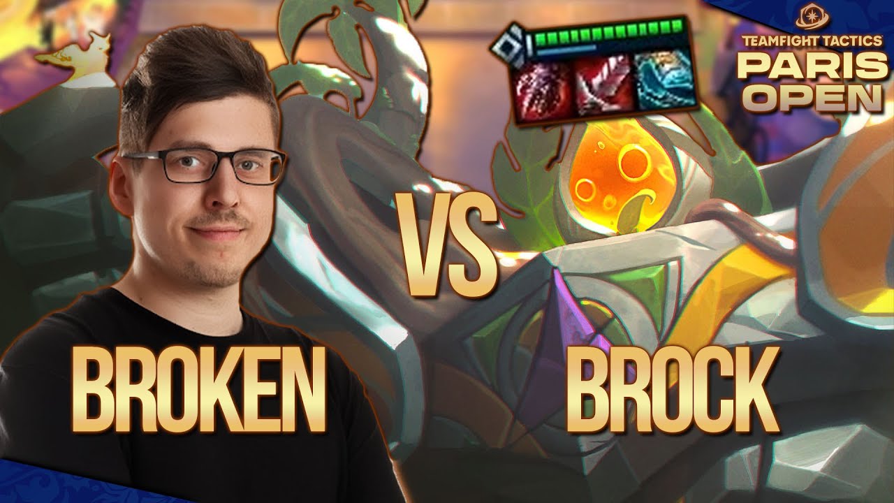 Br0ken muss Brock schlagen für den Finaleinzug! | TFT Paris Open Tag 2 - Game 11