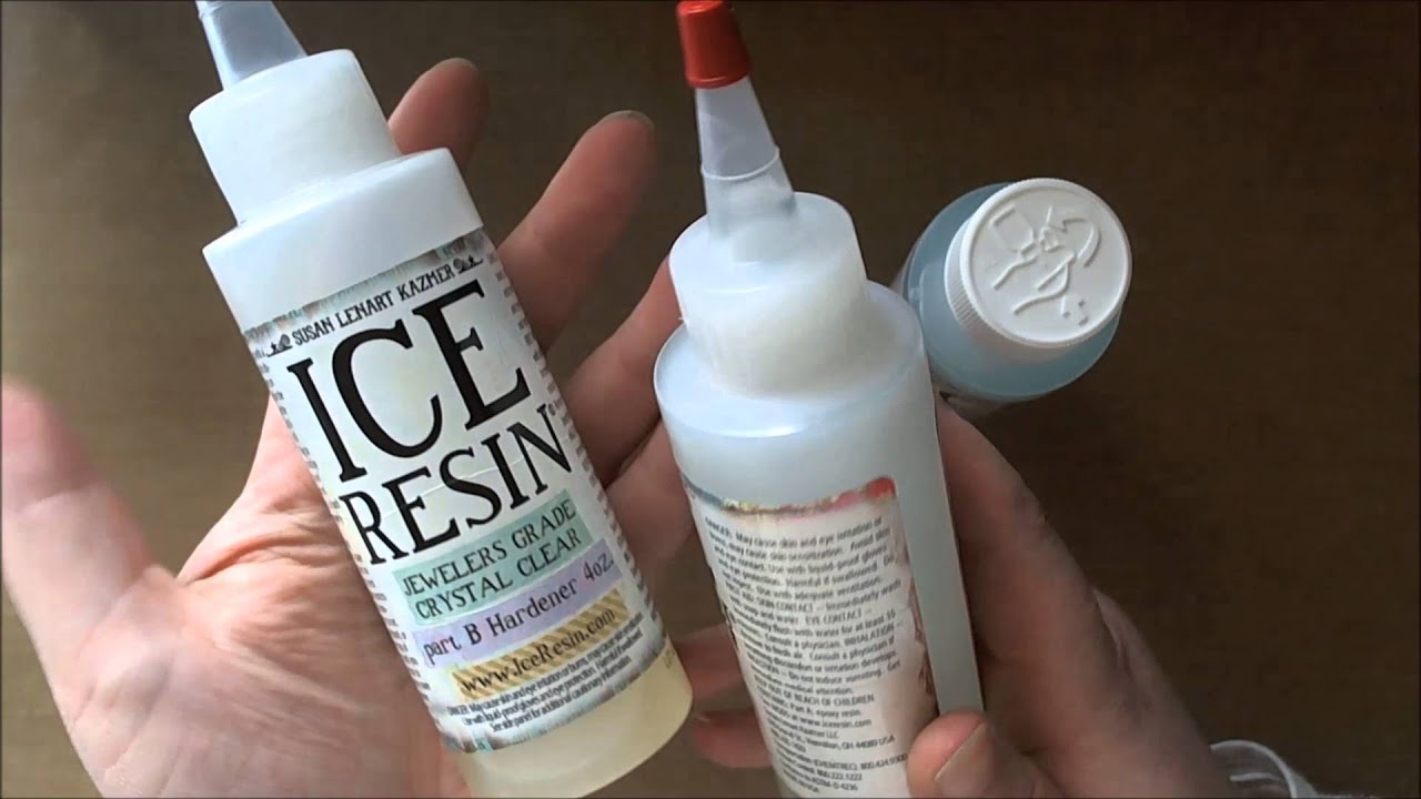 ICE Resin quick tip  damp and resin