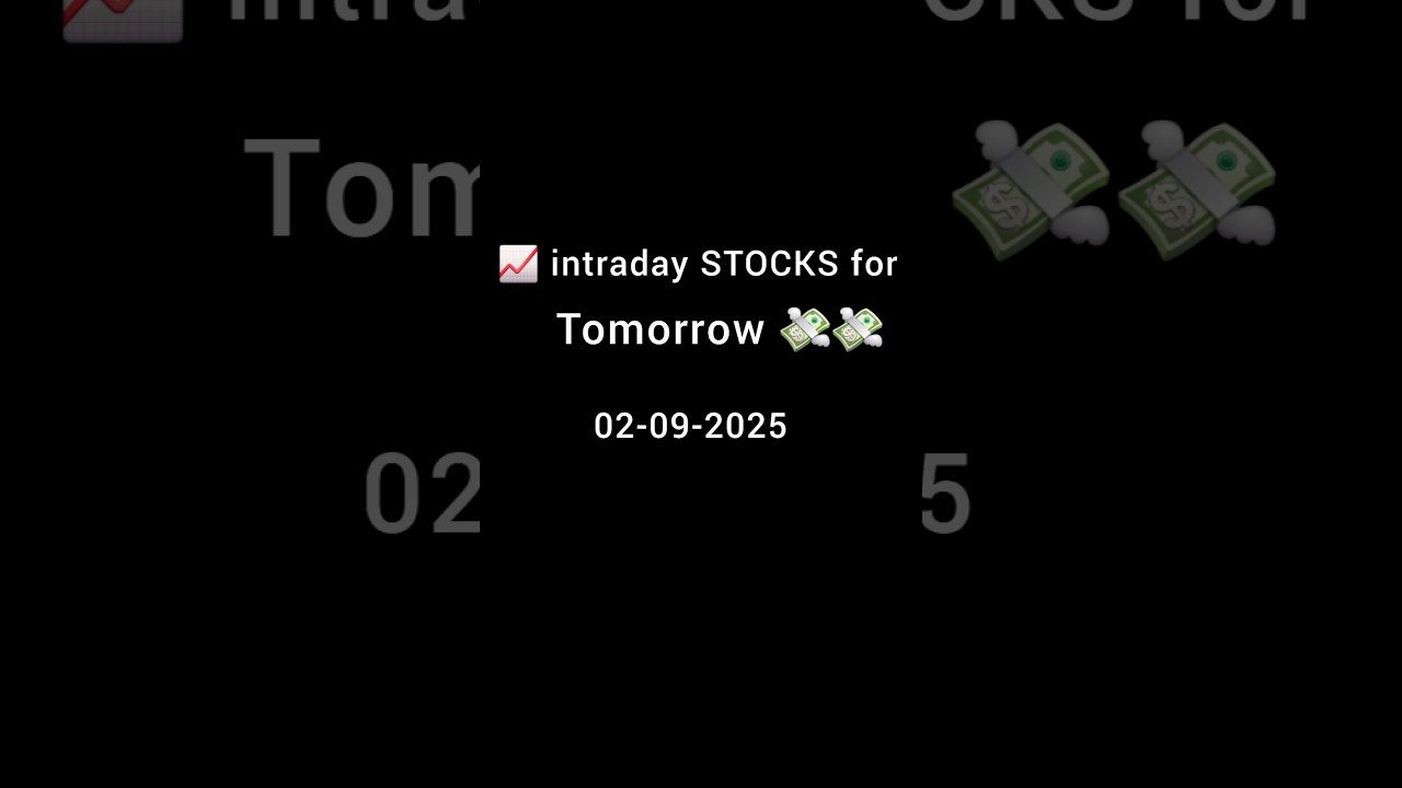 Best intraday Stocks for Tomorrow Tuesday 02-09-2025 #niftyanalysis #intraday #intradaystocks
