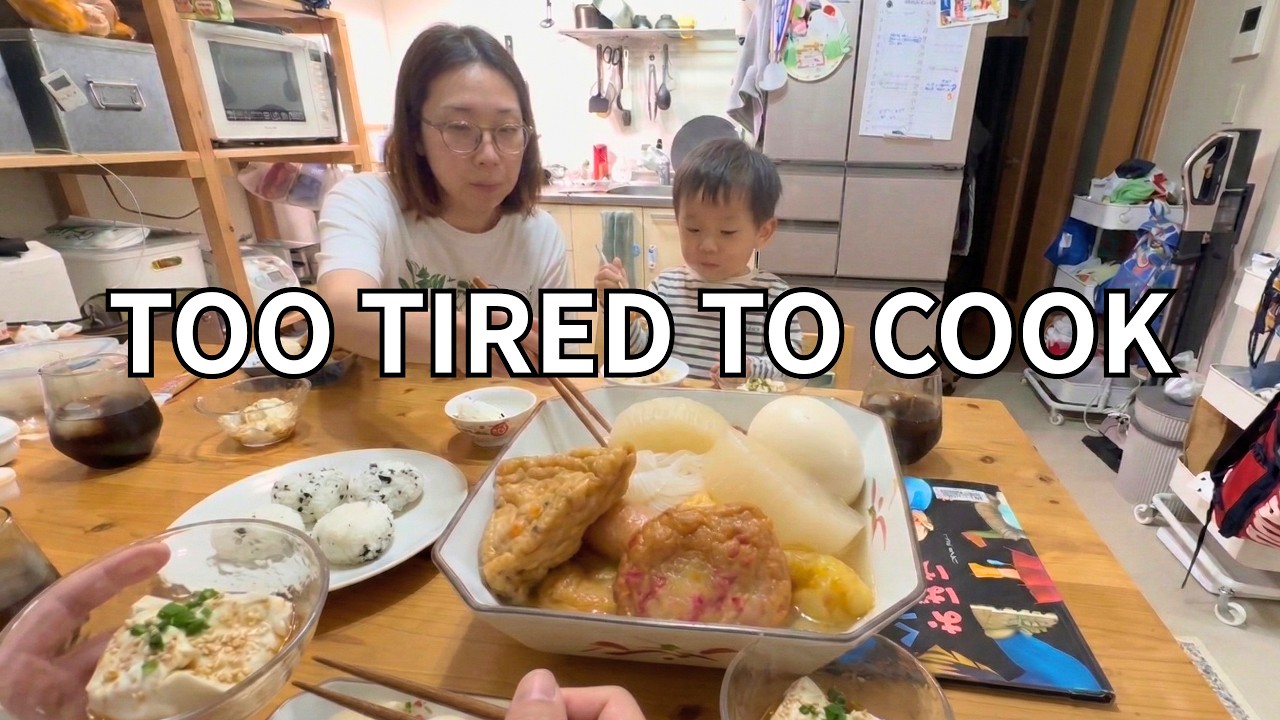 🇯🇵Too Tired to Cook All Day… But Mom Life Still Feels Good in Our Tiny Okinawa Apartment