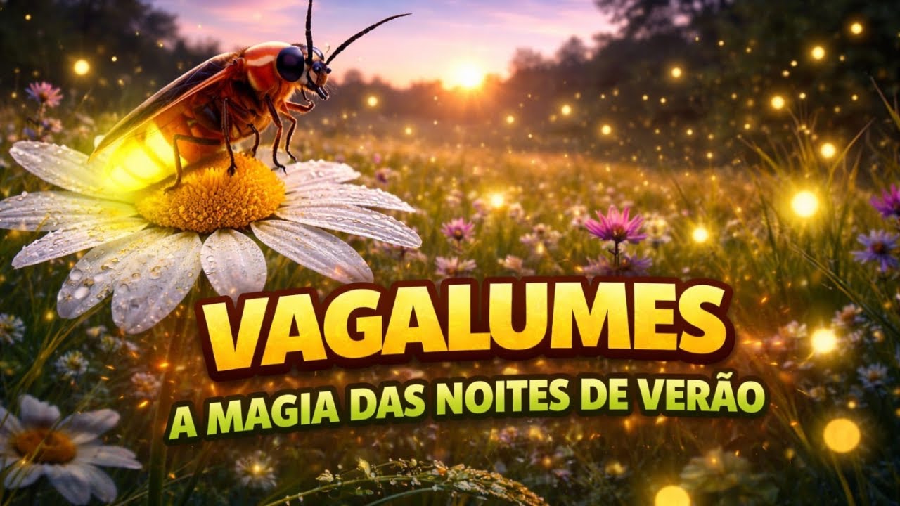 LUZES VIVAS!  O Segredo Mágico dos Pirilampos que Você Não Sabia