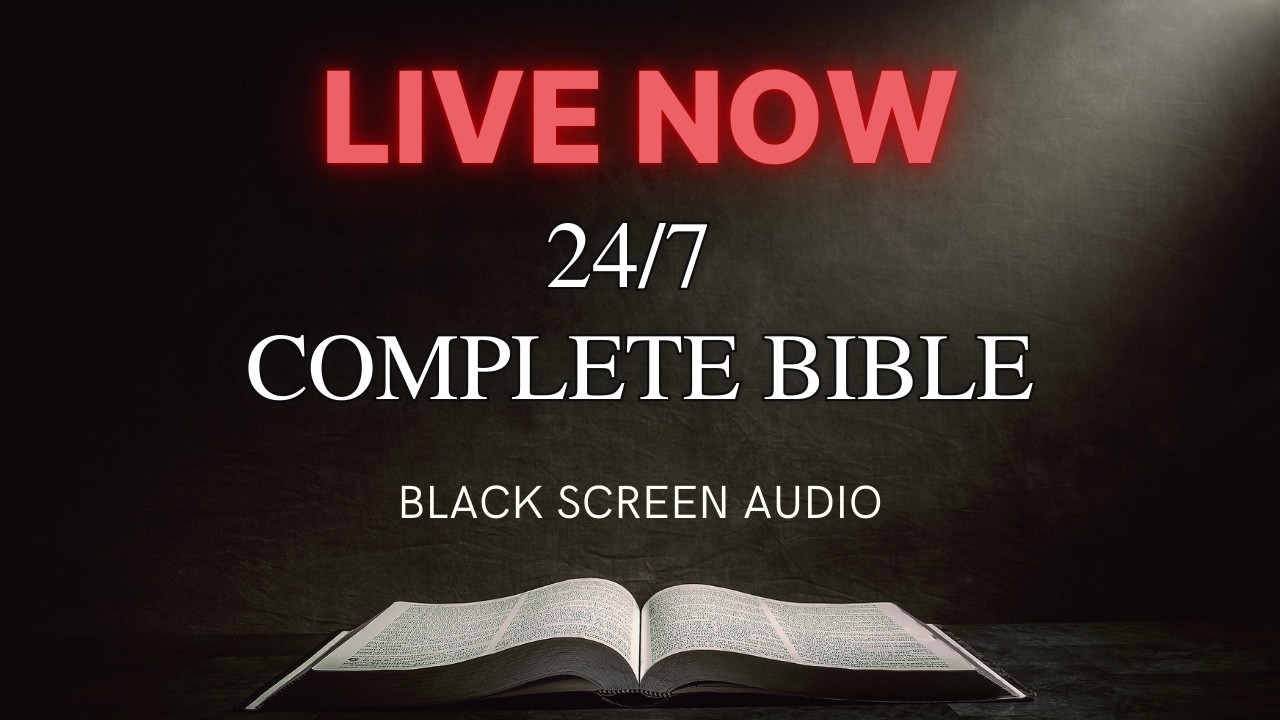 24/7 Uninterrupted KJV Audio Bible Live 🔴 | Scripture for Sleep, Meditation, Peace & Protection