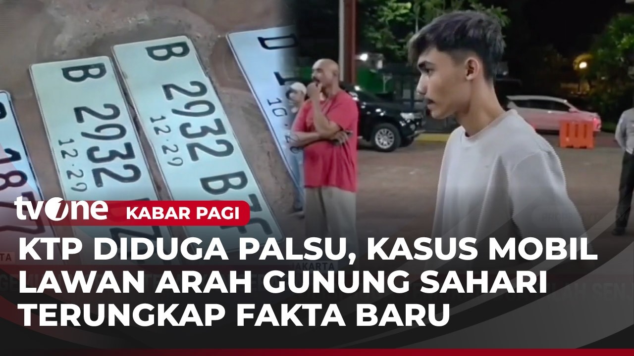Kasus Viral Mobil Lawan Arah, Pengemudi Menyandang Dua Status Tersangka Baru | Kabar Pagi