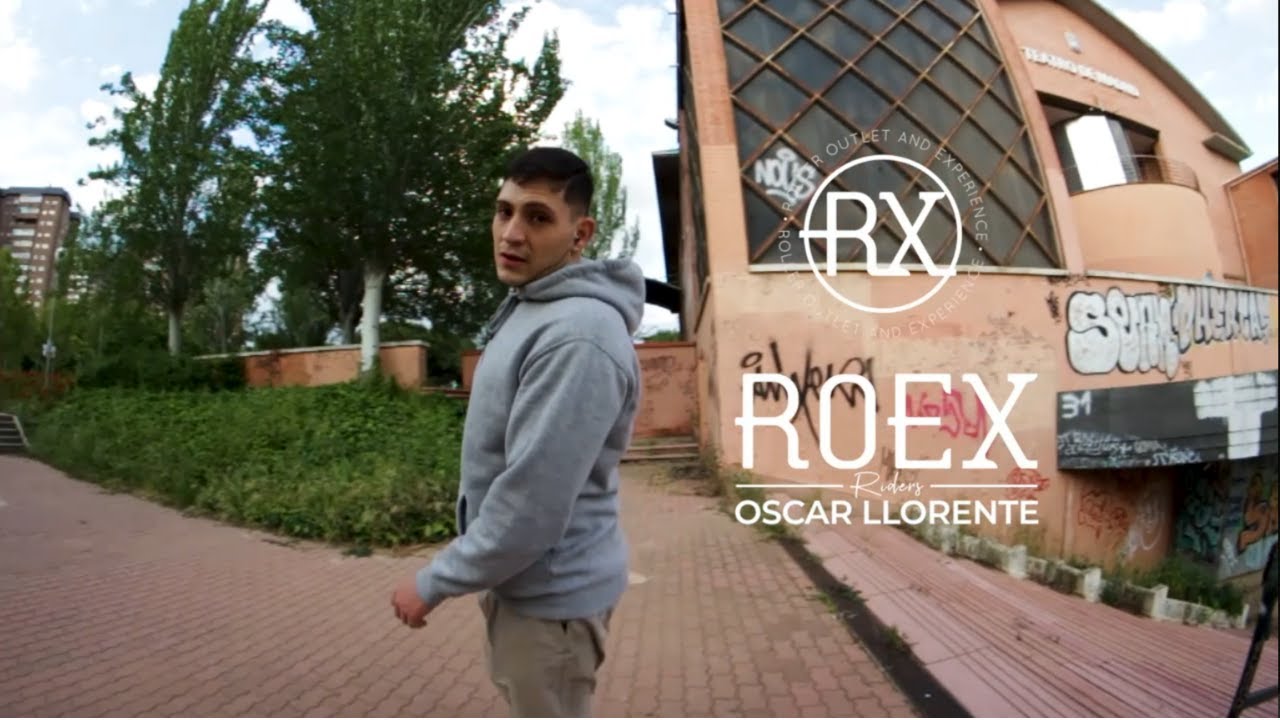 Patinando por Madrid con OSCAR LLORENTE Rider de la tienda