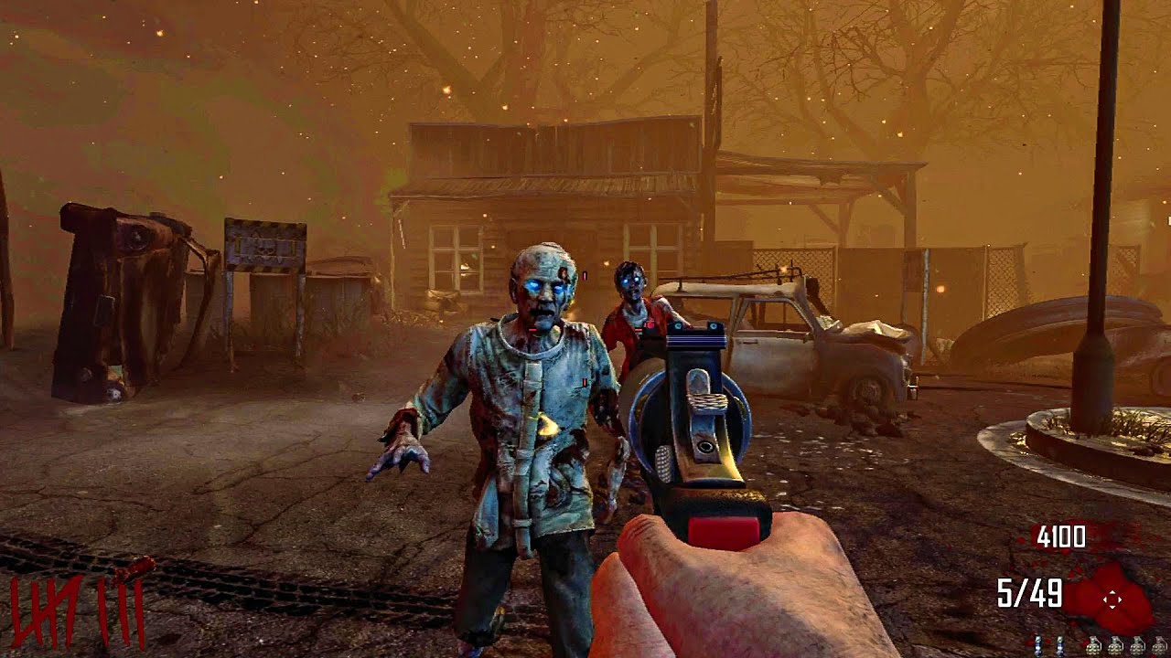 BLACK OPS 2 ZOMBIES: BUS DEPOT GAMEPLAY! (NO COMMENTARY)