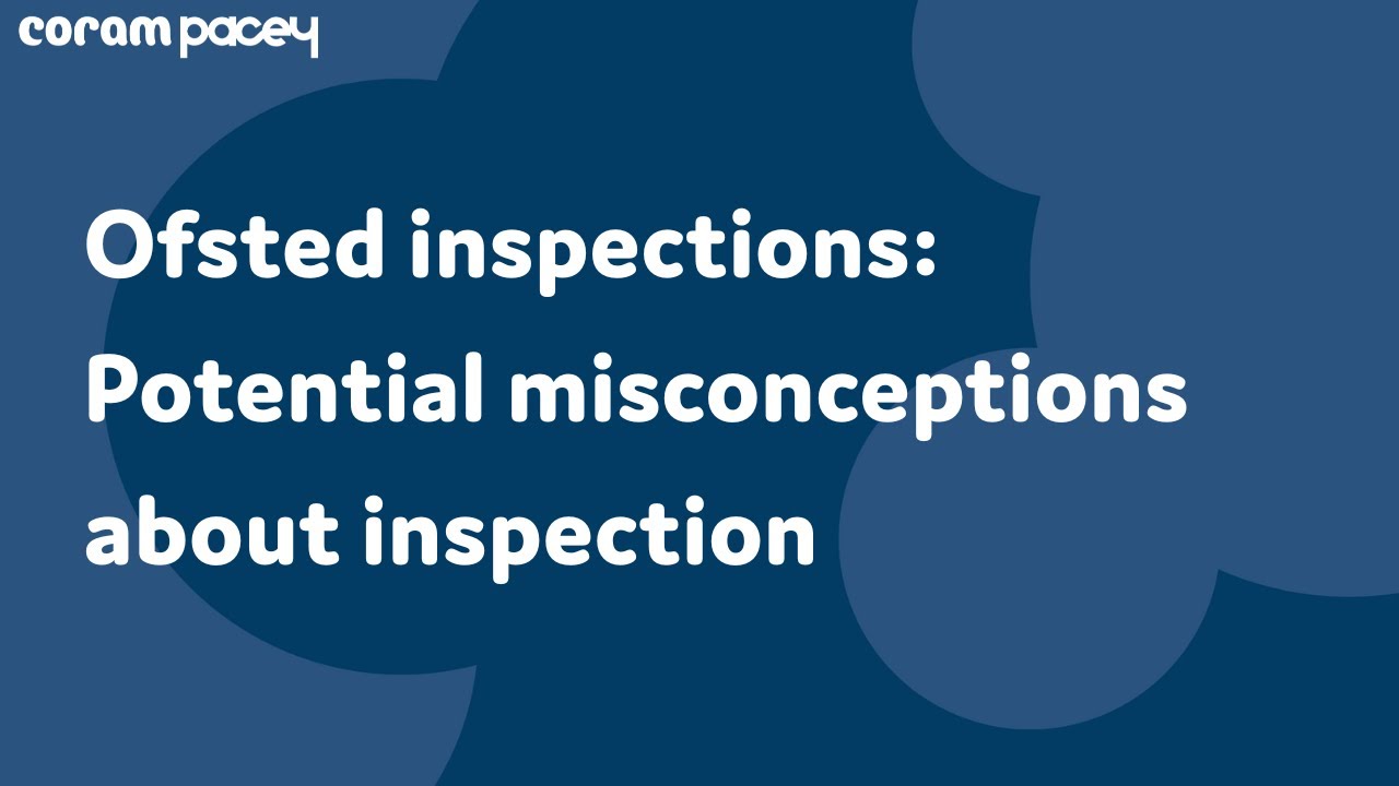 Ofsted inspections Potential misconceptions about inspections.  ***Without background music***