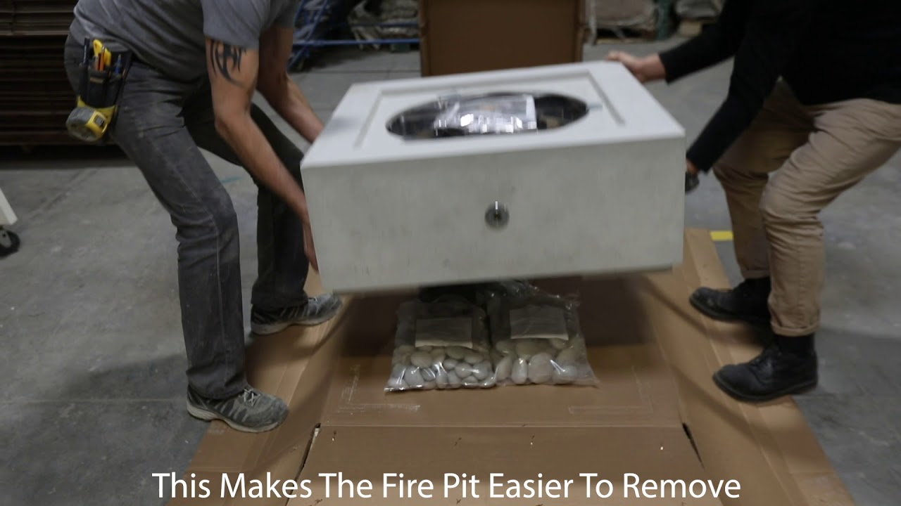 Unpackaging Your Dekko Fire Pit
