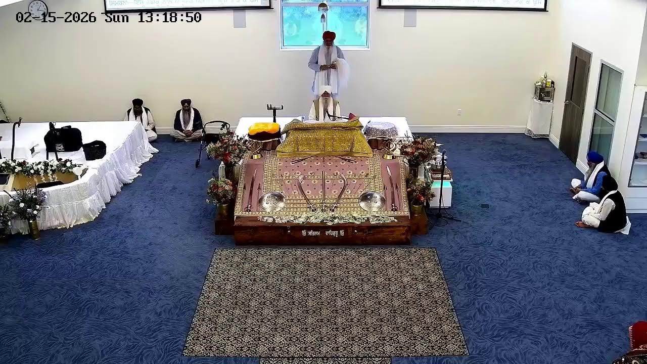 Guru Nanak Darbar Gurdwara Sahib Santa Rosa Live Telecast Sunday  Diwan Feb 15,  2026