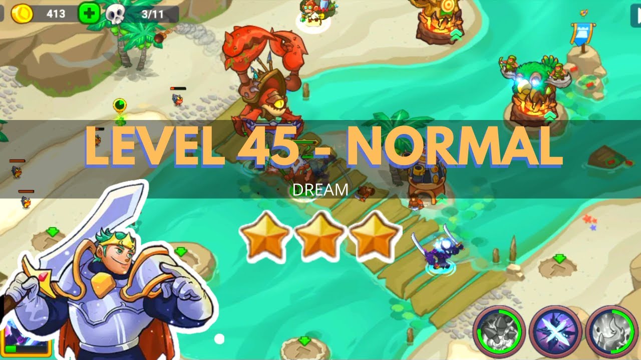 King of Defense 2: Level 45 NORMAL / DREAM / GAMEPLAY GUIDE