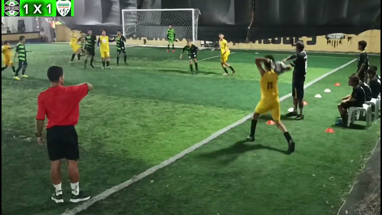 CAPIM GROSSO X CRAQUES DO FUTURO, SUB 13, COPA VIBAL MIX 