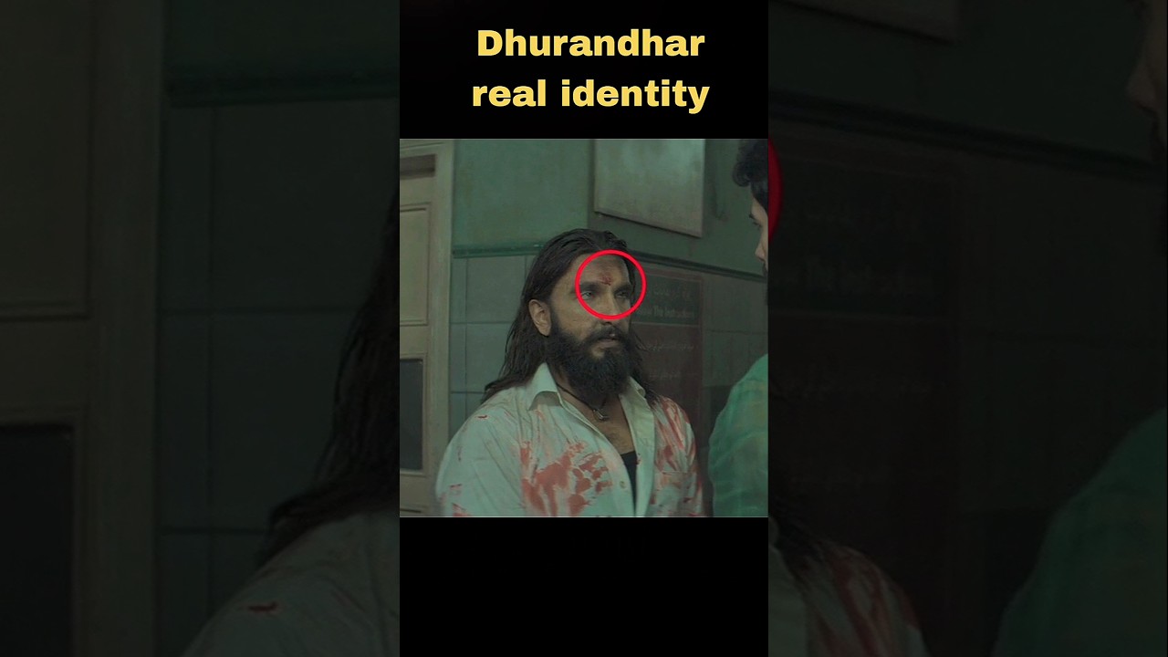 Dhurandhar Movie Hidden Detail | Hamza scenes #telugushorts #dhurandhar #tollywood #shorts