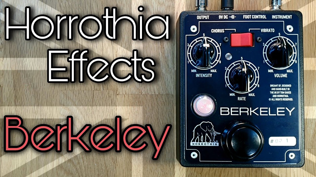 Horrothia Effects Berkeley