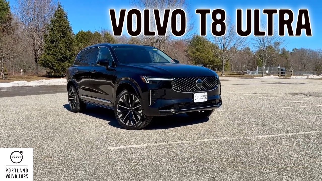 Потрясающий черный XC90 T8 Ultra заставит вас захотеть такой же.