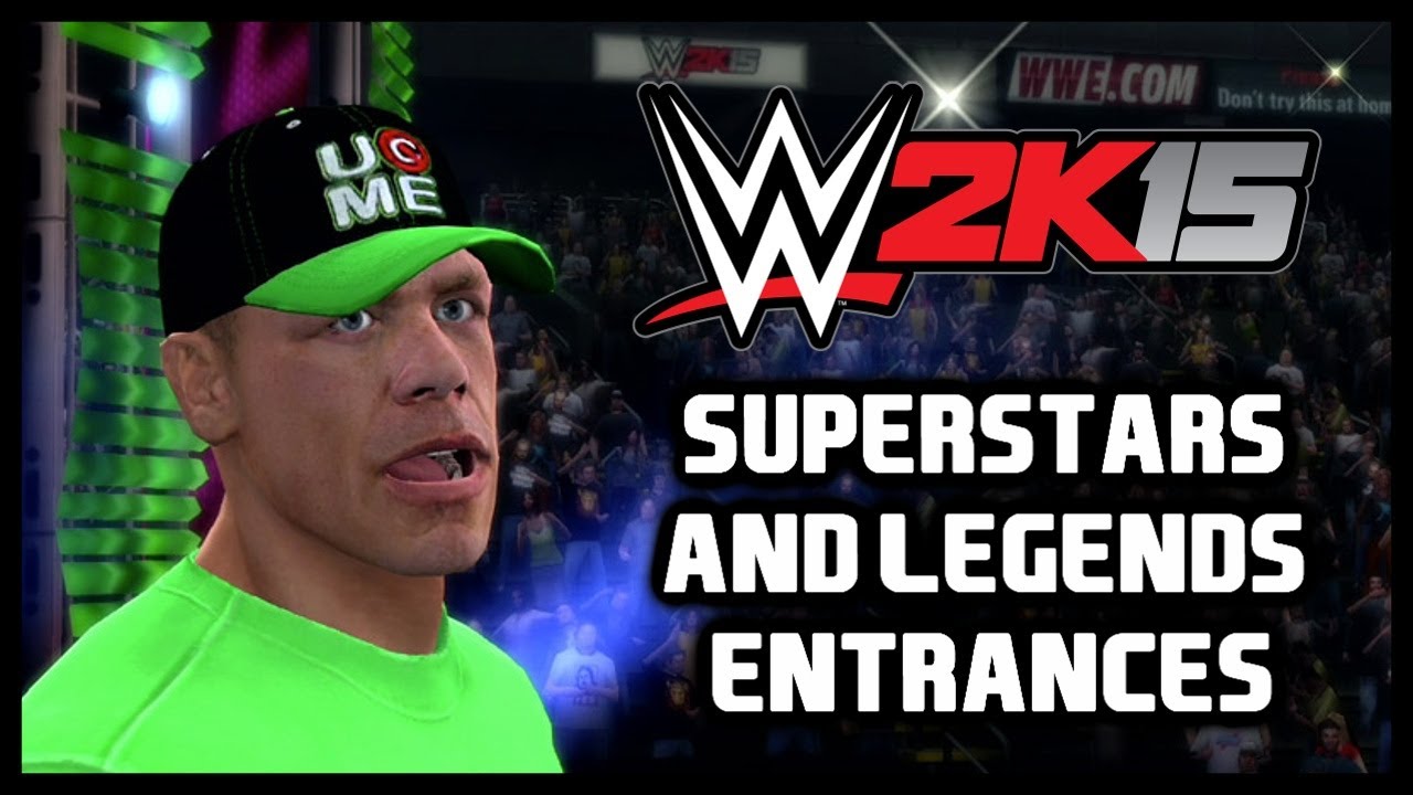 WWE 2K15 PS3 - Superstars & Legends Entrances