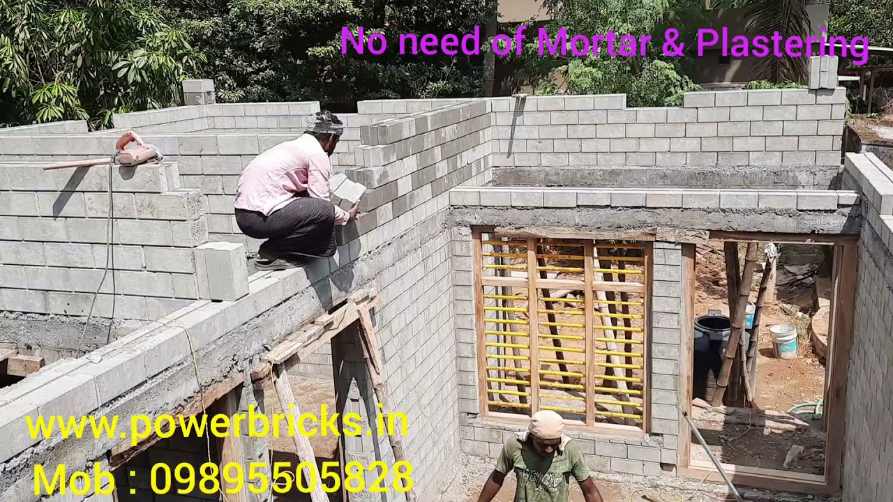 Power Bricks, Interlocking wall Bricks, Mundur, Palakkad, Kerala, Mfrs. of Interlocking wall Bricks