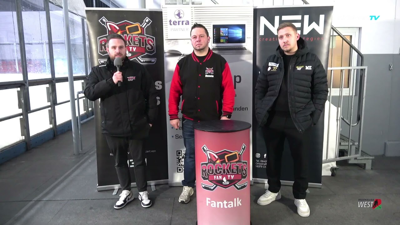 Rockets Fan TV   Pressekonferenz EG Diez Limburg vs GSC Moers 02112025