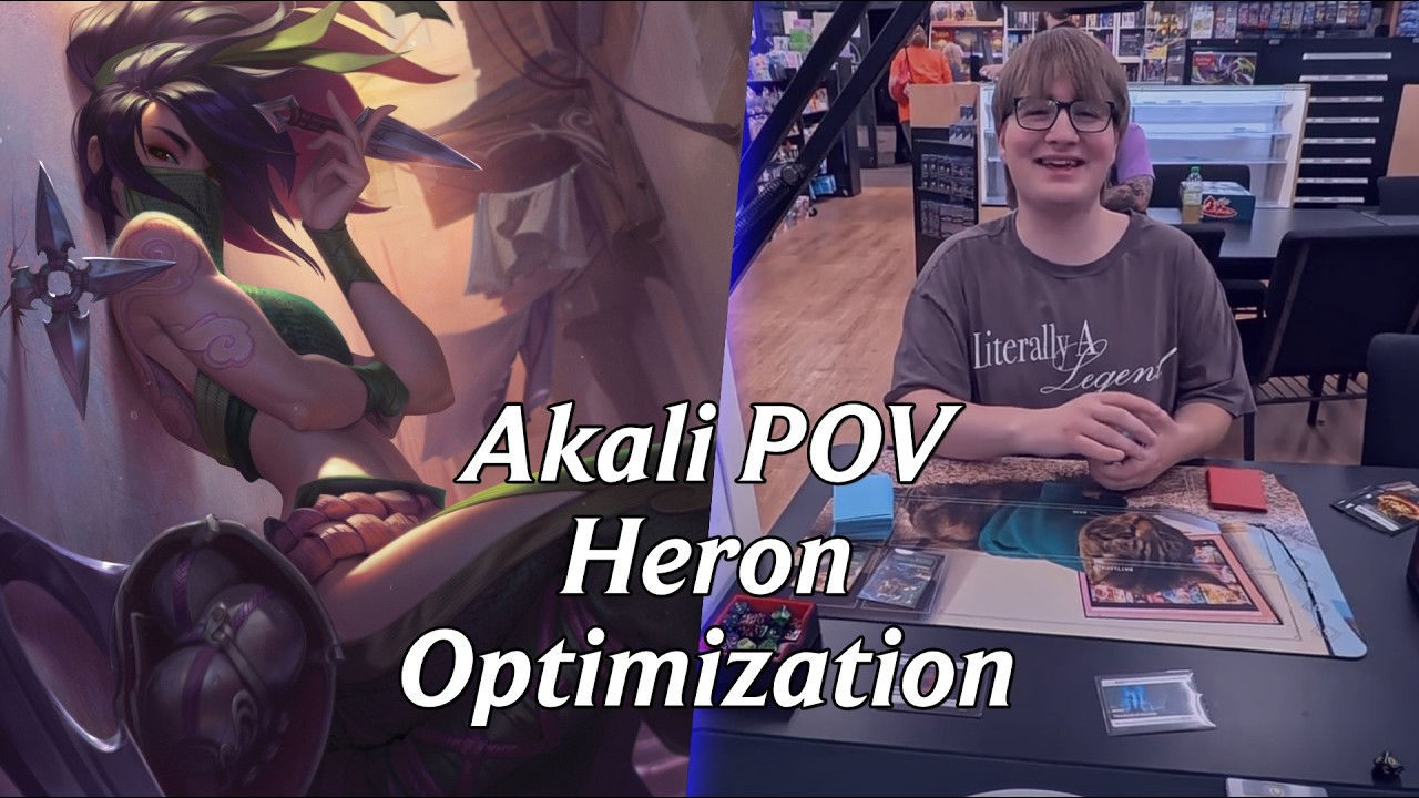 Astral Heron Akali Optimizations | Riftbound Nexus Nights POV at Cosmic Games