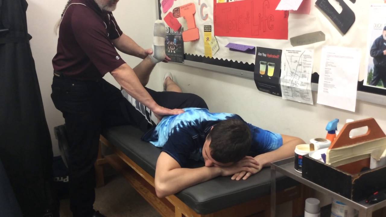 Quadriceps Contract/Relax Stretching -Sports Medicine II